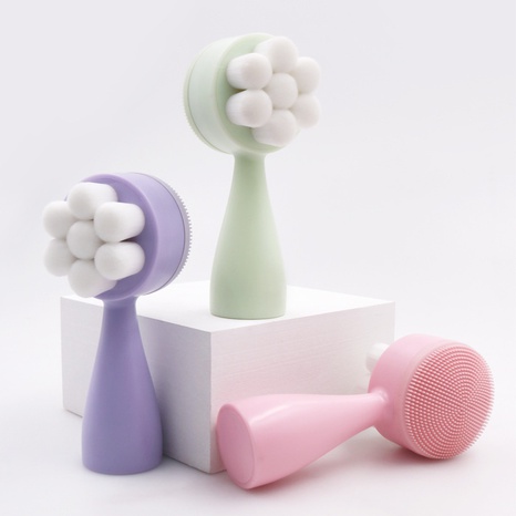 New plum blossom brush head facial cleansing brush cleansing brush's discount tags