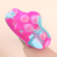 Décompression Puzzle Bubble Bracelet Nouveau Rongeur Pionnier Bracelet En Silicone Bijoux Pour Enfants