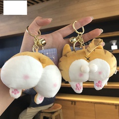 Fashion keychain cute plush cartoon doll bag pendant jewelry creative tiger wholesale