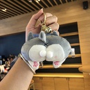 Fashion keychain cute plush cartoon doll bag pendant jewelry creative tiger wholesalepicture6
