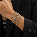 Hot selling star tassel moon full diamond bracelet fashion adjustable inlaid braceletpicture18