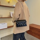 Casual texture autumn and winter chain broadband single shoulder messenger bagpicture9
