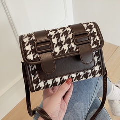 autumn and winter pliad shoulder messenger small square bag