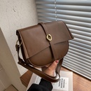 new casual solid color saddle underarm bagpicture6