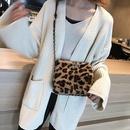 autumn and winter new style leopard plushchain plush oneshoulder messenger bagpicture8