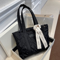 Large-capacity bag female 2021 new trendy fashion Oxford cloth tote bag