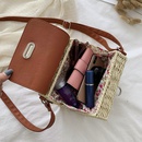 new retro straw woven bag 2021 summer new woven female bag beach bagpicture10
