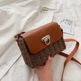 new retro straw woven bag 2021 summer new woven female bag beach bagpicture13