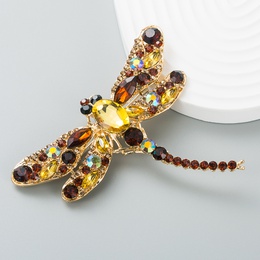 Alloy diamond super flash dragonfly cartoon brooch female pin wholesalepicture10
