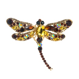 Alloy diamond super flash dragonfly cartoon brooch female pin wholesalepicture14