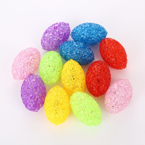 wholesale pet toys olive shape color particle ball cat toy  NHSUJ507670's discount tags