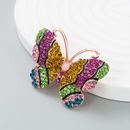 European and American alloy diamondstudded super fairy full diamond butterfly broochpicture14