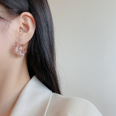S925 silver needle earrings female fairy earrings temperament