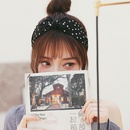 Koreanischer neuer Stoff RetroHaarband breite Polka Dot Bogen Haarnadel Hasenohren Kopfschmuck Frauenpicture9