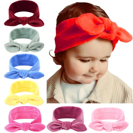 Accessoires de cheveux de corde de tête d'enfants de velours de mode en gros's discount tags