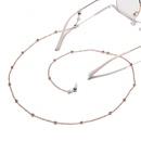fashion simple mask rope clip bead metal chain glasses chain metalpicture10