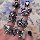 European and American new creative dark retro rabbit butterfly alloy ring  NHYIA510620picture18