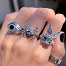 European and American new creative dark retro rabbit butterfly alloy ring  NHYIA510620picture19
