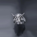 European and American new creative dark retro rabbit butterfly alloy ring  NHYIA510620picture21