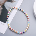 European and American color beaded mobile phone chain pearl mobile phone lanyardpicture9