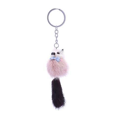 mignon petit renard porte-clés sac pendentif vison peluche poupée accessoires mignons's discount tags
