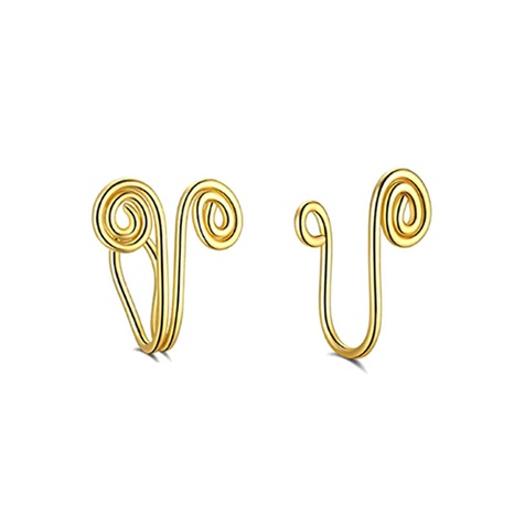 2021 new nose clip nose ring geometric nose clip adjustable nose piercing jewelry's discount tags