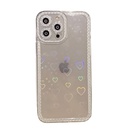 Fashion laser love mobile phone case transparent suitable for iphone phone casepicture9