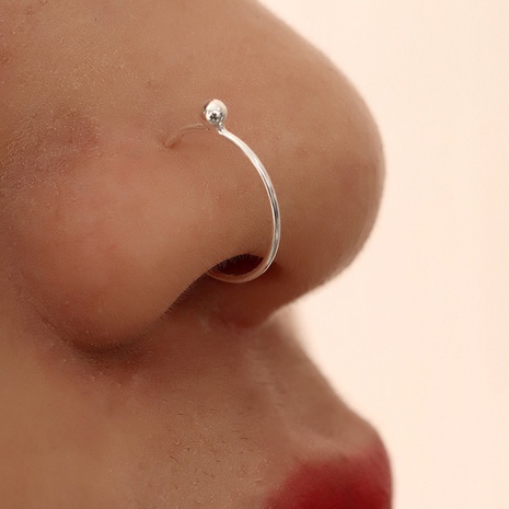 twist line nose ring small earrings lip nails personality piercing jewelry's discount tags