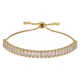 New color zircon bracelet T square zircon pull bracelet adjustable jewelry accessoriespicture12