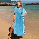 Europische und amerikanische neue Stil Baumwolle lose lange Rcke Strand Urlaub Robe Strand jacke Bikini Bluse Badeanzug Frauenpicture10