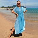 Europische und amerikanische neue Stil Baumwolle lose lange Rcke Strand Urlaub Robe Strand jacke Bikini Bluse Badeanzug Frauenpicture12