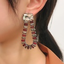 retro geometric alloy retro oval earrings wholesalepicture7