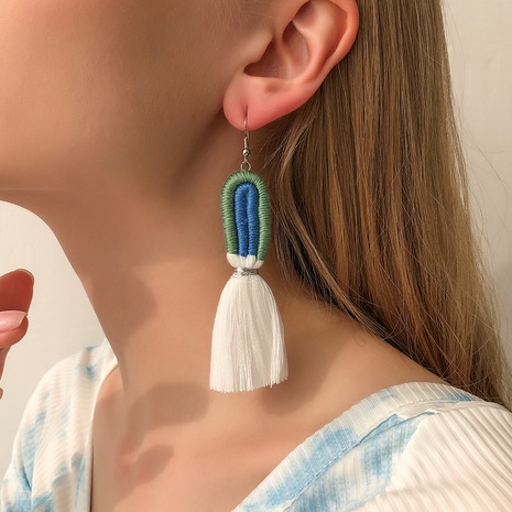Fashion Bohemian Tassel Earrings Wholesale's discount tags