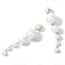 Korean style long size pearl tassel earrings women wholesalepicture12