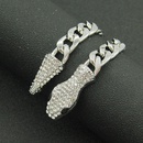 Fashion creative diamond snake head magnet alloy braceletpicture10