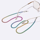 fashion glasses chain copper colorful mask chain thick glasses rope crossborderpicture6