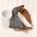 autumn and winter printing bowknot wide brim headbandpicture11