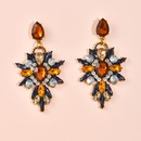 Bijoux de pierres prcieuses exagres mode cratives boucles d39oreilles en diamant simples exquises en grospicture6