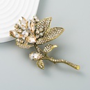 nouveau cristal fleur verre diamant corsage broche robe de soire accessoirespicture12