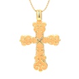 gouttes d39huile croix femme simple pendentif chane de la clavicule collier en grospicture16