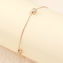Modische goldene Perlen trendiger Schmuck exquisites Armbandpicture13