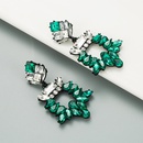 new alloy paint inlaid rhinestone exaggerated earringspicture9