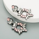 new alloy paint inlaid rhinestone exaggerated earringspicture11