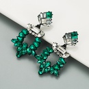 new alloy paint inlaid rhinestone exaggerated earringspicture12