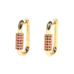 new fashion exaggerated diamonds geometric earrings