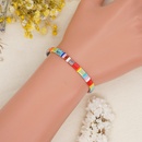 Mode Regenbogen Farbe Quadrat Perlen Armbandpicture10