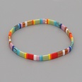 Mode Regenbogen Farbe Quadrat Perlen Armbandpicture13