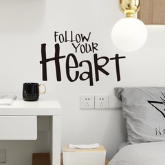 New English Letters Proverbs Wall Sticker