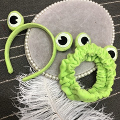 süßes Mode grünes kleines Frosch Stirnband