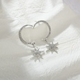 S925 Silver Needle Star Moon Earringspicture12